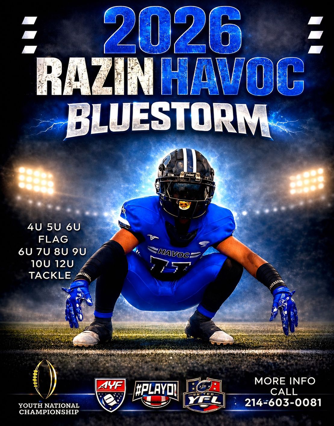 2026 Razin Havoc Bluestorm football